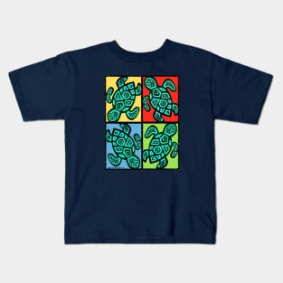 Pop Turtles Kids T-Shirt